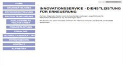 Desktop Screenshot of innovationsservice.com